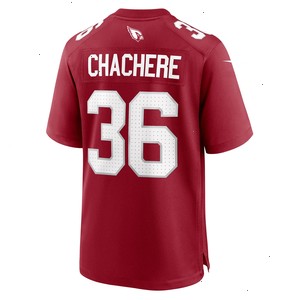 Andre Chachere Arizona Cardinals Nike Team Game Jersey - Cardinal