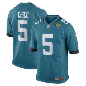 Andre Cisco Jacksonville Jaguars Nike Game Player Jersey - Teal