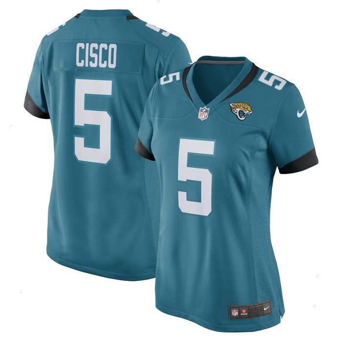 Andre Cisco Jacksonville Jaguars Nike Women's Game Player Jersey - Teal