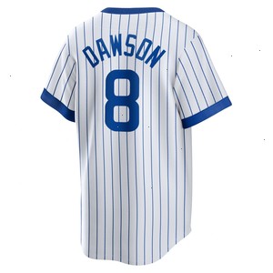 Andre Dawson Chicago Cubs Nike Home Cooperstown Collection Player Jersey - White