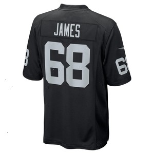 Andre James Las Vegas Raiders Nike Game Jersey - Black