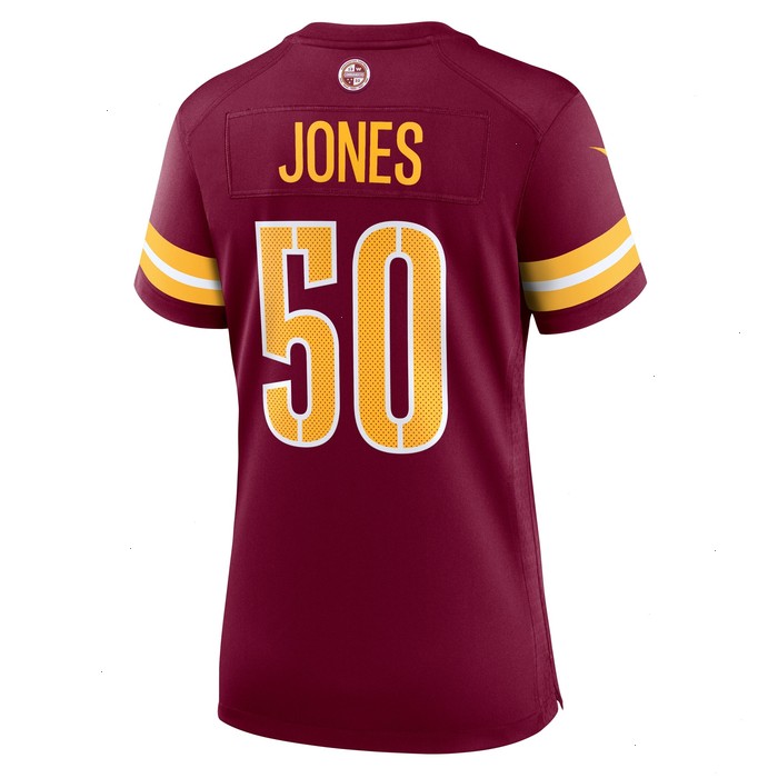 Andre Jones Jr. Washington Commanders Nike Women's Team Game Jersey - Burgundy