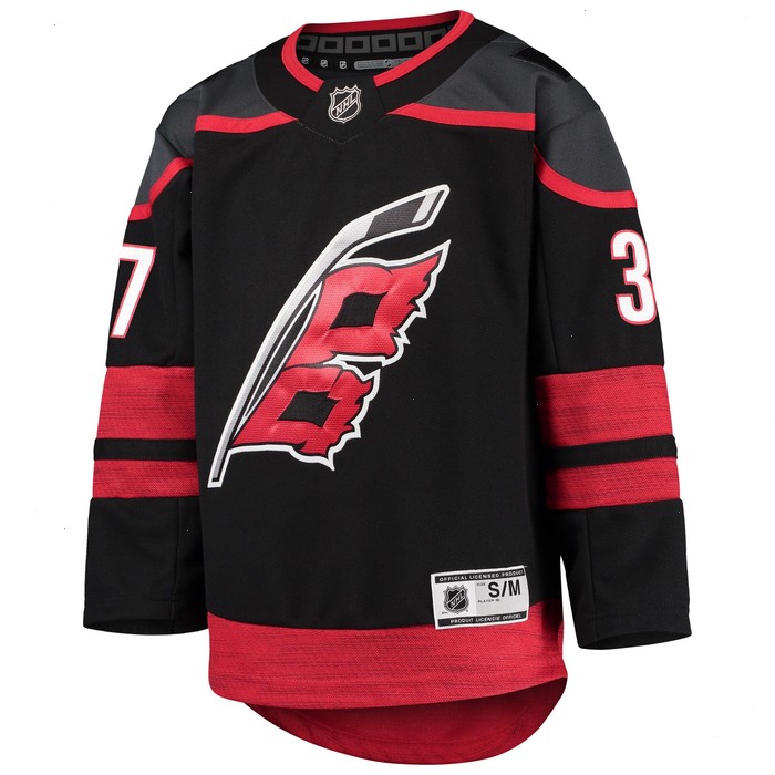 Andrei Svechnikov Carolina Hurricanes Youth Home Premier Player Jersey - Black