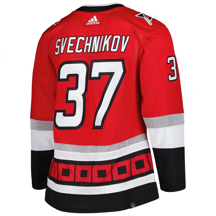 Andrei Svechnikov Carolina Hurricanes adidas Primegreen Authentic Pro Player Jersey - Red