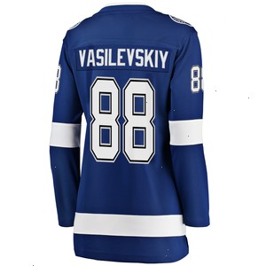 Andrei Vasilevskiy Tampa Bay Lightning Fanatics Branded Women's Premier Breakaway Player Jersey - Blue