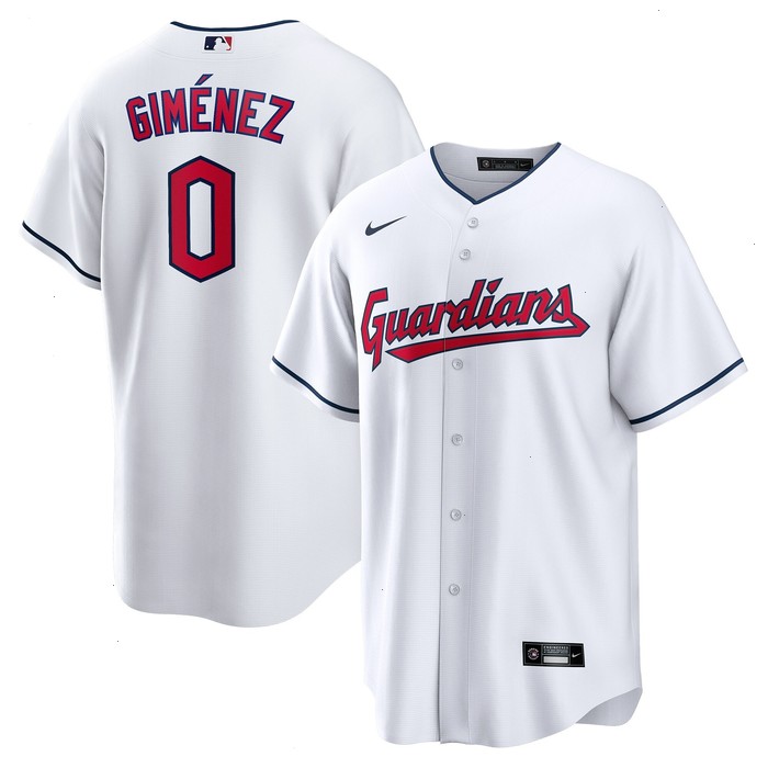 Andrés Giménez Cleveland Guardians Nike Home Replica Player Jersey - White