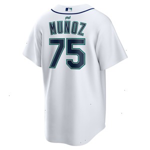 Andres Munoz Seattle Mariners Nike Home Replica Player Jersey - White