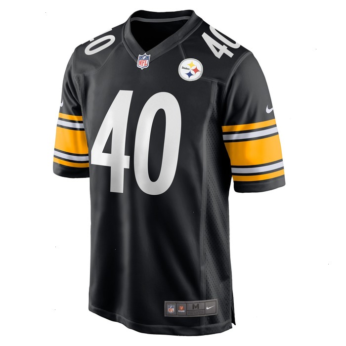 Andrew Adams Pittsburgh Steelers Nike Game Player Jersey - Black