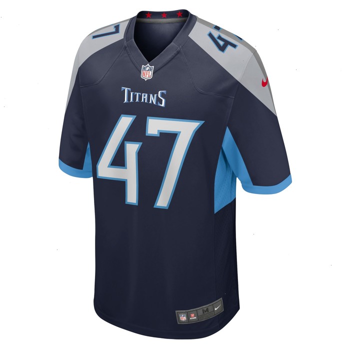 Andrew Adams Tennessee Titans Nike Home Game Player Jersey - Navy