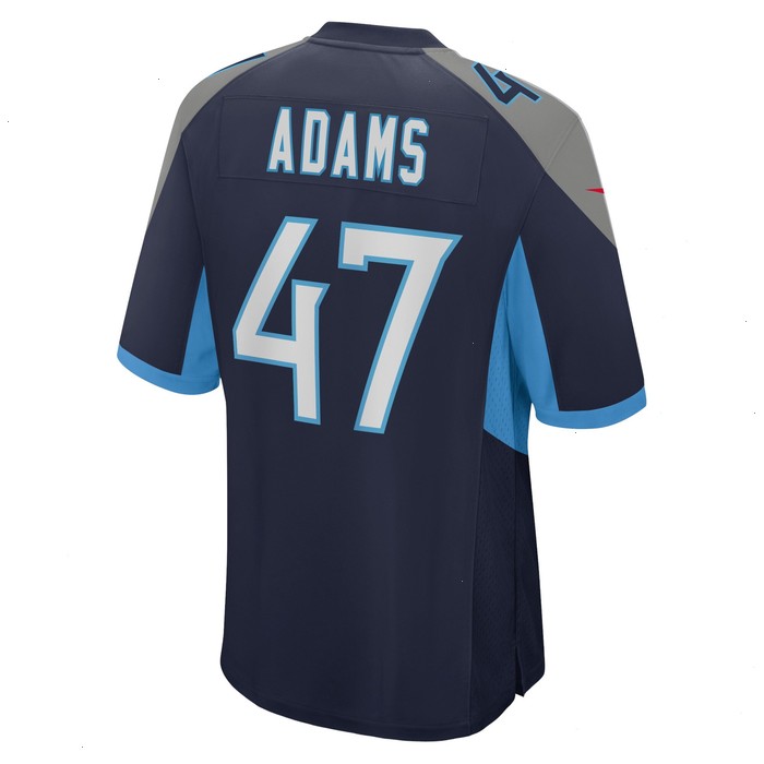 Andrew Adams Tennessee Titans Nike Home Game Player Jersey - Navy