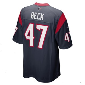 Andrew Beck Houston Texans Nike Game Player Jersey - Navy