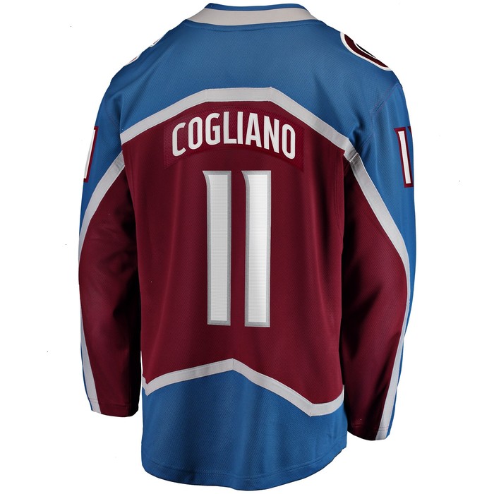 Andrew Cogliano Colorado Avalanche Fanatics Branded Home Breakaway Jersey - Burgundy