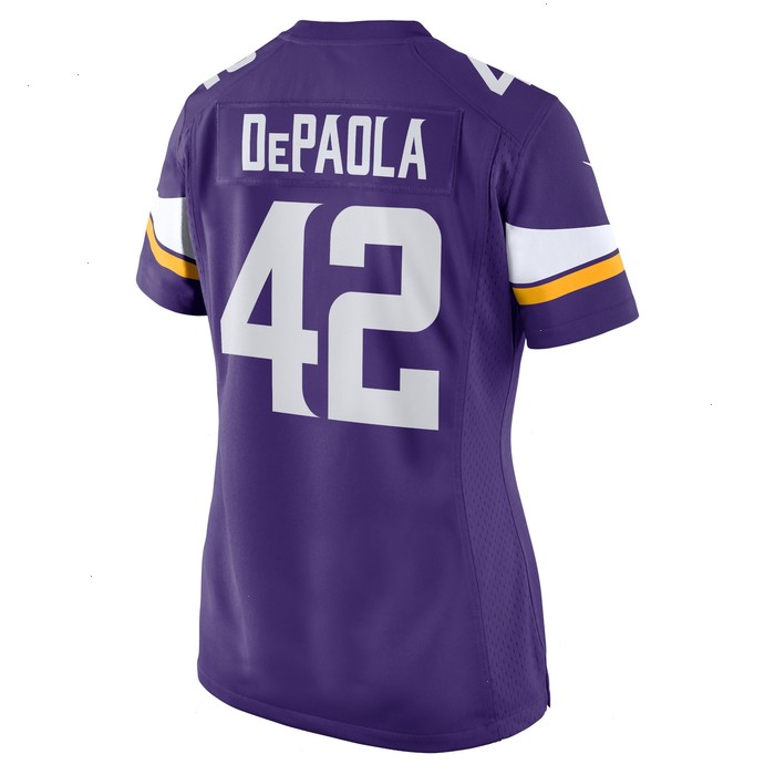 Andrew DePaola Minnesota Vikings Nike Women's Game Jersey - Purple