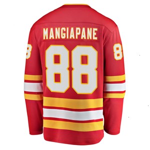 Andrew Mangiapane Calgary Flames Fanatics Branded Home Breakaway Player Jersey - Red