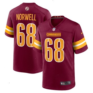 Andrew Norwell Washington Commanders Nike Player Game Jersey - Burgundy