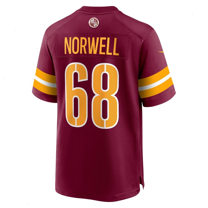 Andrew Norwell Washington Commanders Nike Player Game Jersey - Burgundy