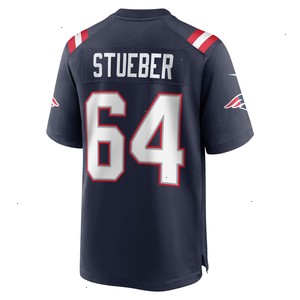 Andrew Stueber New England Patriots Nike Game Player Jersey - Navy