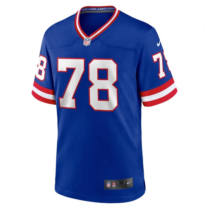 Andrew Thomas New York Giants Nike Classic Player Game Jersey - Royal