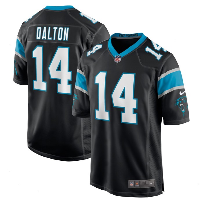 Andy Dalton Carolina Panthers Nike Game Player Jersey - Black