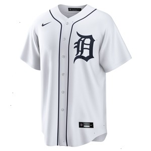 Andy Ibanez Detroit Tigers Nike Home Replica Player Jersey - White