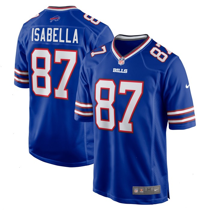 Andy Isabella Buffalo Bills Nike Team Game Jersey - Royal