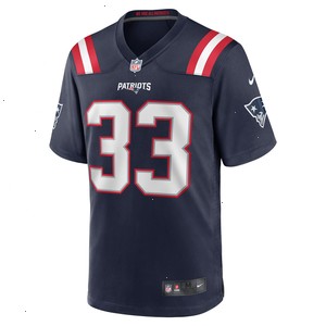 Anfernee Jennings New England Patriots Nike Team Game Jersey - Navy V1