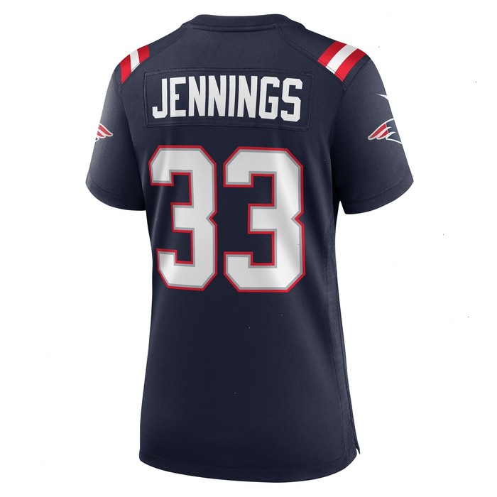 Anfernee Jennings New England Patriots Nike Women's Team Game Jersey - Navy V1