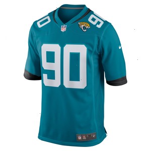 Angelo Blackson Jacksonville Jaguars Nike Team Game Jersey - Teal