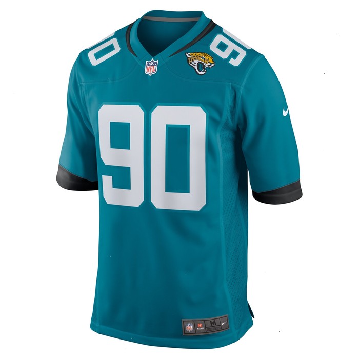 Angelo Blackson Jacksonville Jaguars Nike Team Game Jersey - Teal