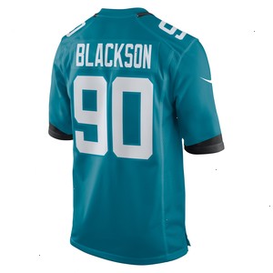 Angelo Blackson Jacksonville Jaguars Nike Team Game Jersey - Teal