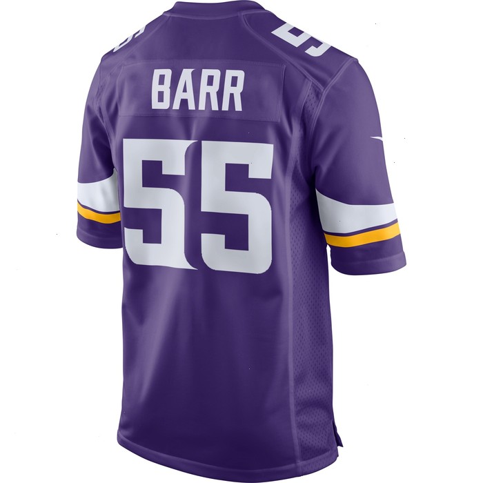 Anthony Barr Minnesota Vikings Nike Game Jersey - Purple