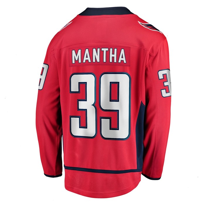 Anthony Mantha Washington Capitals Fanatics Branded Home Premier Breakaway Player Jersey - Red