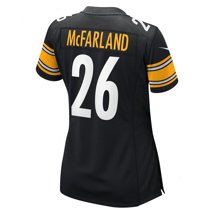 Anthony McFarland Jr. Pittsburgh Steelers Nike Women's Game Player Jersey - Black