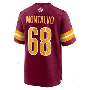 Anthony Montalvo Washington Commanders Nike Team Game Jersey - Burgundy