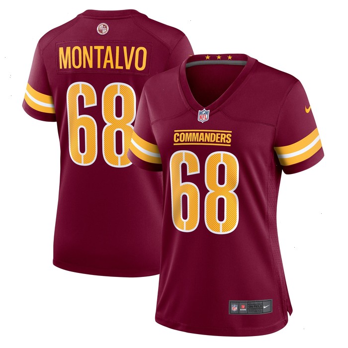 Anthony Montalvo Washington Commanders Nike Women's Team Game Jersey - Burgundy