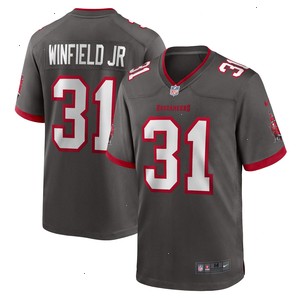 Antoine Winfield Jr. Tampa Bay Buccaneers Nike Game Jersey - Pewter