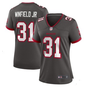 Antoine Winfield Jr. Tampa Bay Buccaneers Nike Women's Game Jersey - Pewter