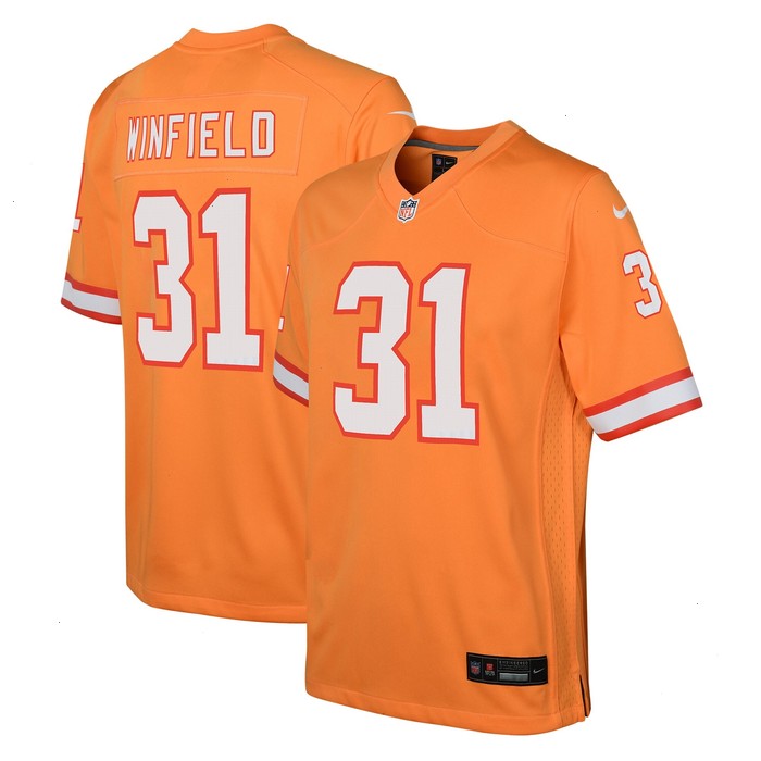 Antoine Winfield Jr. Tampa Bay Buccaneers Nike Youth Game Jersey - Orange