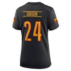 Antonio Gibson Washington Commanders Nike Women's Alternate Game Jersey - Black