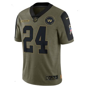 Antonio Gibson Washington Football Team Nike 2021 Salute To Service Limited Player Jersey - Olive