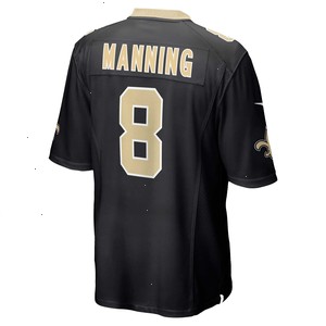 Archie Manning New Orleans Saints Nike Retired Player Game Jersey - Black