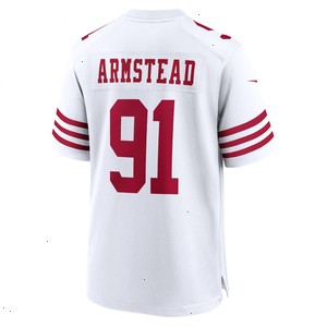 Arik Armstead San Francisco 49ers Nike Player Game Jersey - White