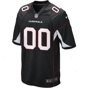 Arizona Cardinals Nike Alternate Custom Game Jersey - Black