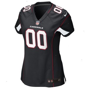 Arizona Cardinals Nike Women's Alternate Custom Game Jersey - Black