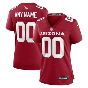 Arizona Cardinals Nike Women's Custom Game Jersey - Cardinal