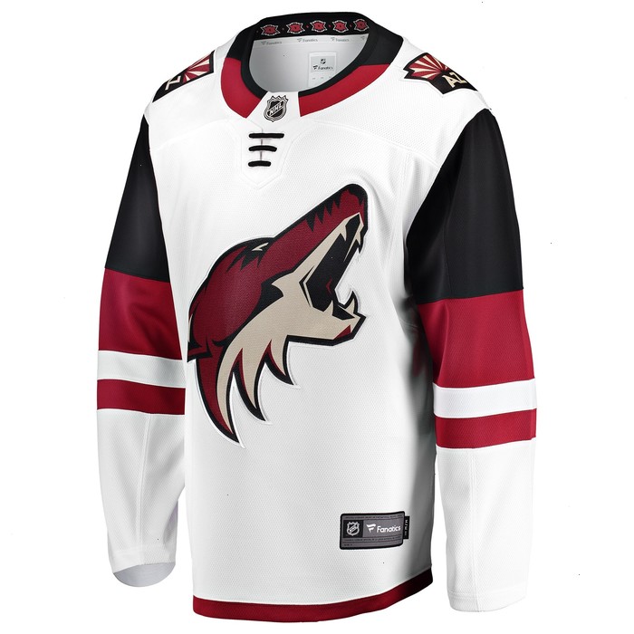 Arizona Coyotes Fanatics Branded Breakaway Away Jersey - White