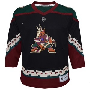 Arizona Coyotes Youth 2021/22 Home Replica Custom Jersey - Black