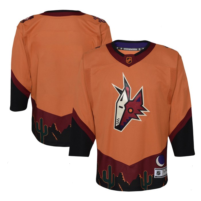 Arizona Coyotes Youth Special Edition 2.0 Premier Blank Jersey - Burnt Orange