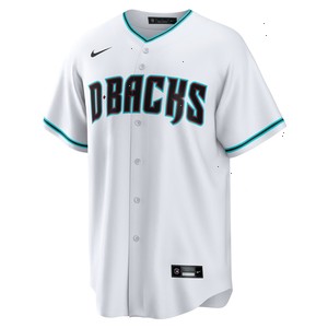 Arizona Diamondbacks Nike Alternate Replica Custom Jersey - White