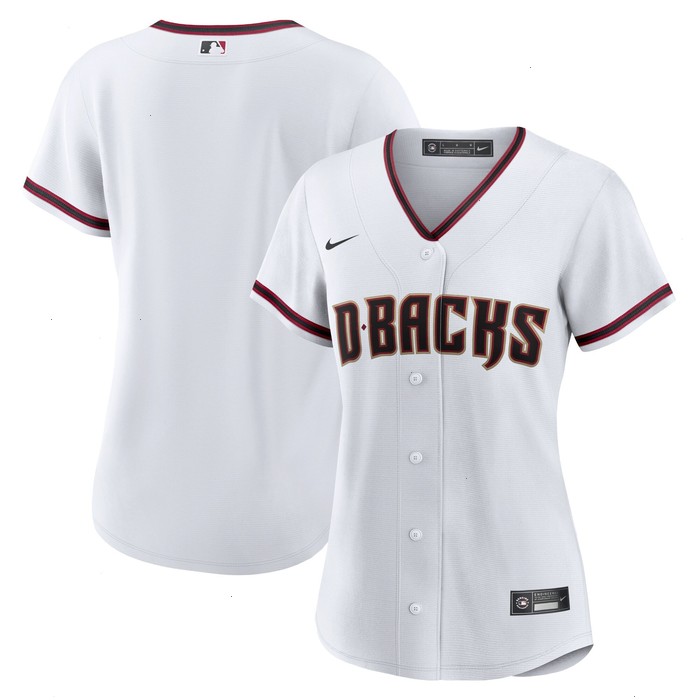 Arizona Diamondbacks Nike Women's Home Blank Replica Jersey - White